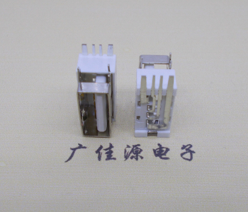 虎门镇USB侧立式短体10.0尺寸 侧插加宽脚5A大电流插座