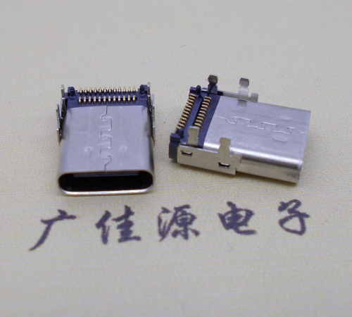 虎门镇板上型Type-C24P母座双排SMT贴片连接器