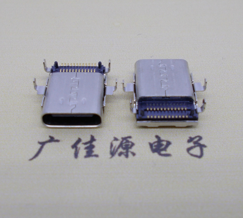 虎门镇沉板usb 3.1 type-c24p母座双排贴板L=12.8mm