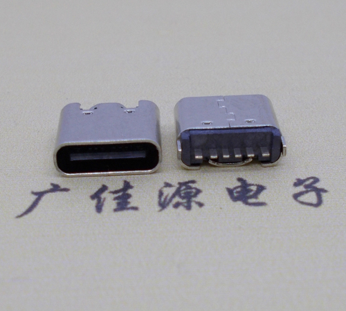 虎门镇立式插板usb type-c6p母座