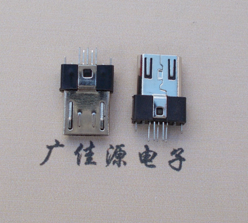 虎门镇MICRO USB2.0插头.带卡勾-无卡勾夹板公头