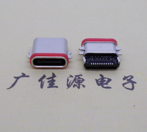 沉板1.0防水虎门镇usb 3.1 type c24p前贴后插座