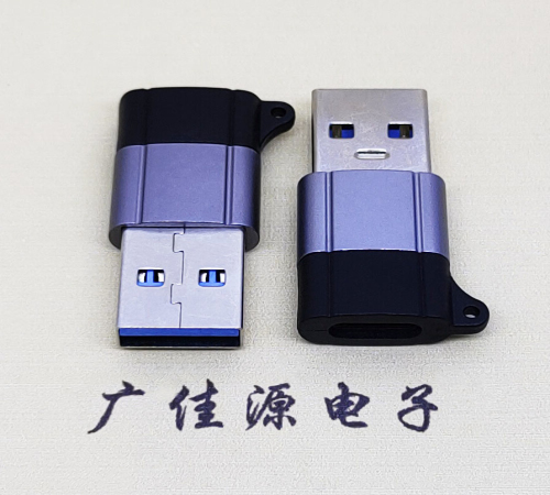 虎门镇USB3.0A公对Type-C母口双用数据转接头