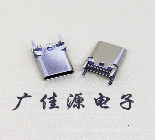 虎门镇USB 3.1TYPE-C16Pin立贴母头座子引脚接线正负级详解